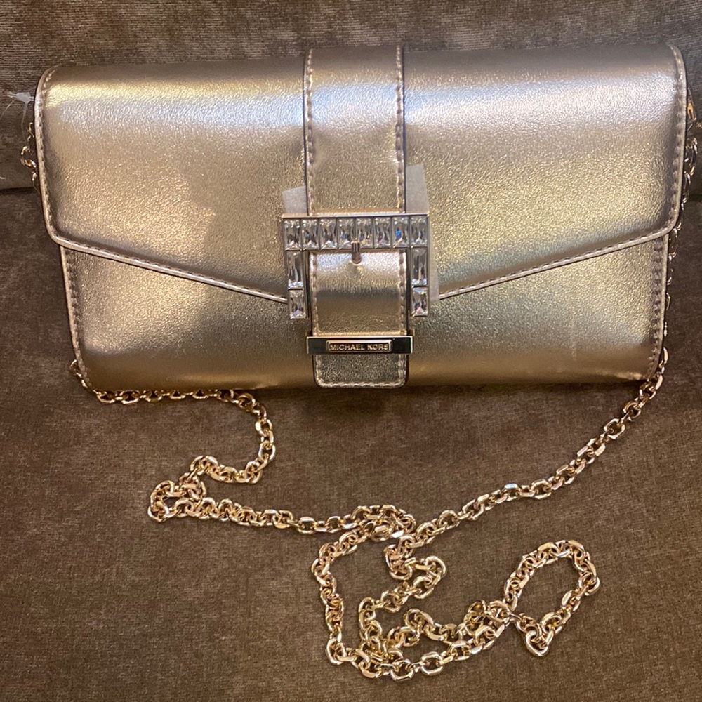 Gold Michael Kors Crossbody NWT